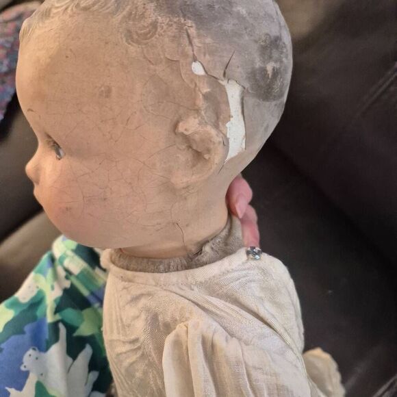 Doll, Vintage 20" with Heirloom dress - Picture 6 of 16